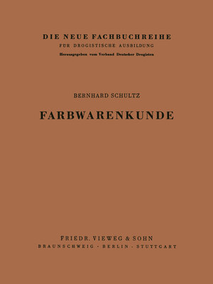 cover image of Farbwarenkunde